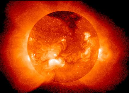 「超巨大フレーX」Sun_in_X-Ray[SUN]NASA