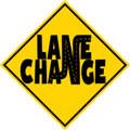 進路変更のロゴ